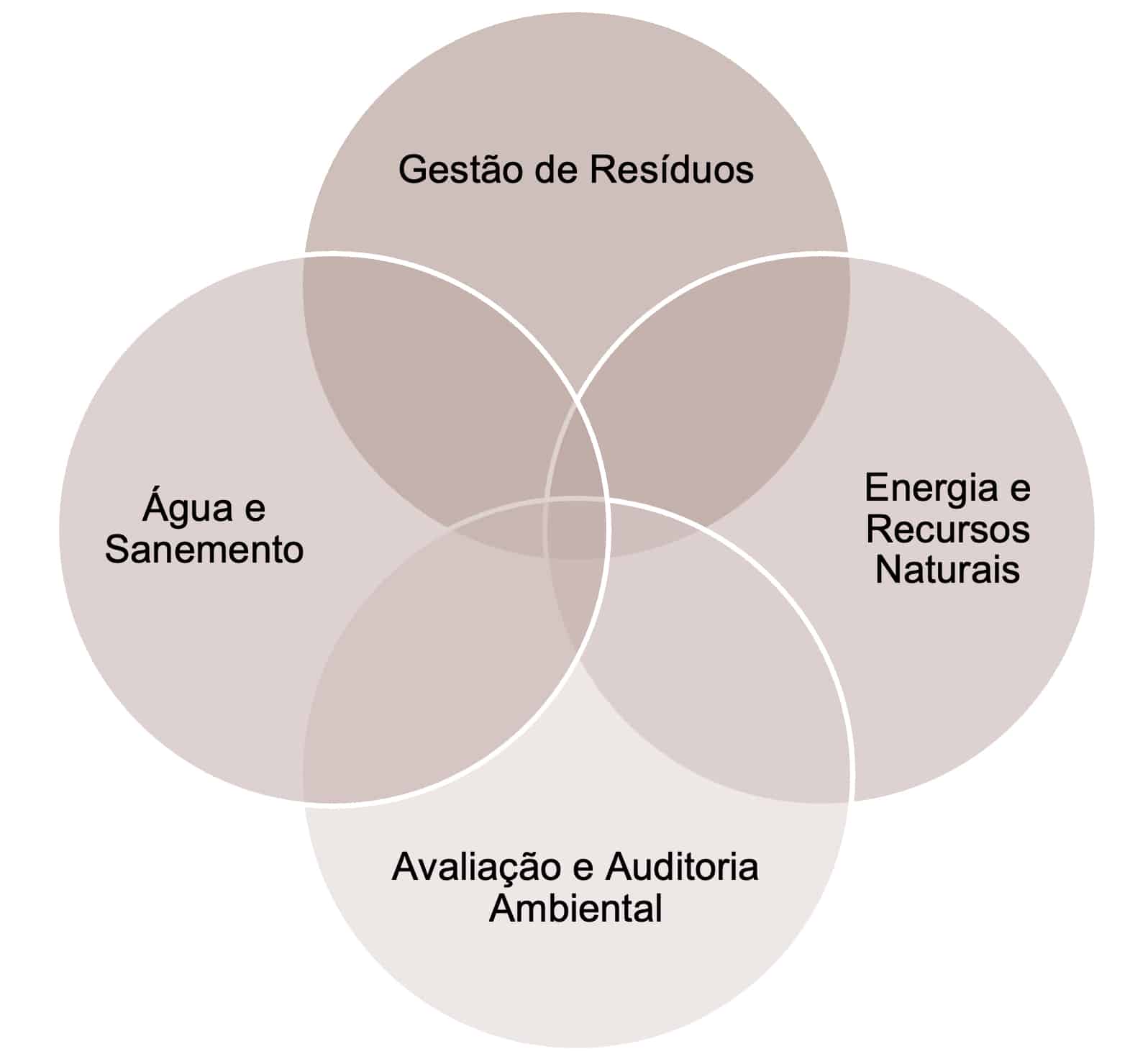 Áreas de actuação da ETHAIA